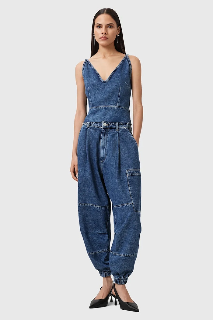 AllSaints Jeans SOL albastru W005TD