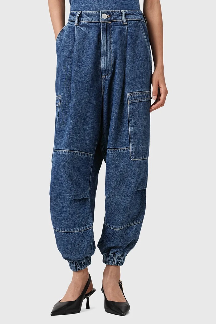 AllSaints Jeans SOL W005TD albastru AW25