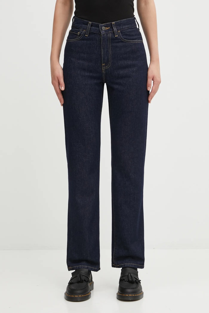 Carhartt WIP jeans W' Noxon Pant bleumarin I031920.102