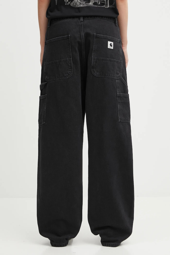 Îmbrăcăminte Carhartt WIP jeans W' Brandon Double Knee Pant I034635.8906 negru