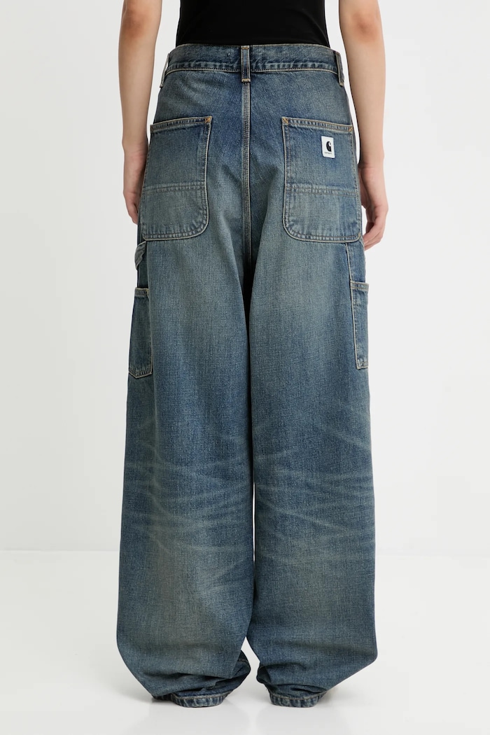Clothing Carhartt WIP jeans W' Brandon Single Knee Pant I034225.014Q blue