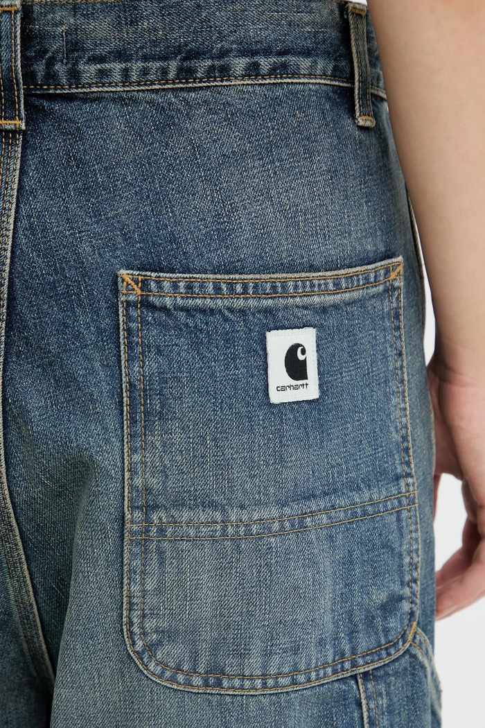 Carhartt WIP jeans W' Brandon Single Knee Pant blue I034225.014Q