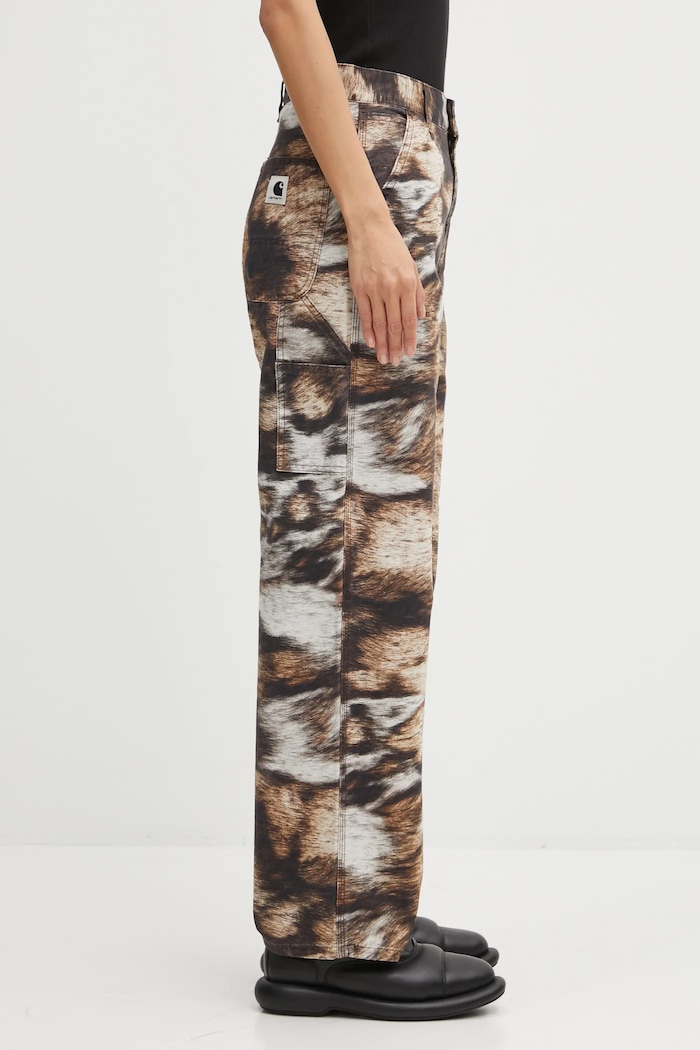 Carhartt WIP pantaloni de bumbac W' Brandon Single Knee Pant multicolor I034880.38W06