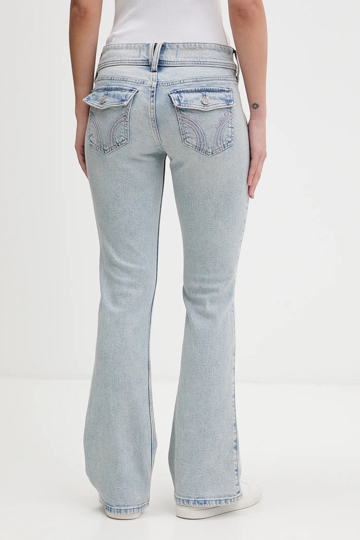 Ρούχα Τζιν παντελόνι Hollister Co. KI355.5830.280 μπλε