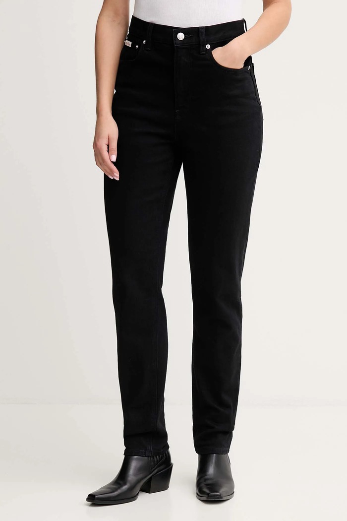 Rifle Calvin Klein Jeans čierna LV047D843G