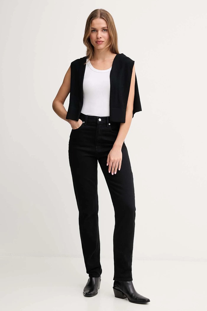 Rifle Calvin Klein Jeans LV047D843G čierna AW25