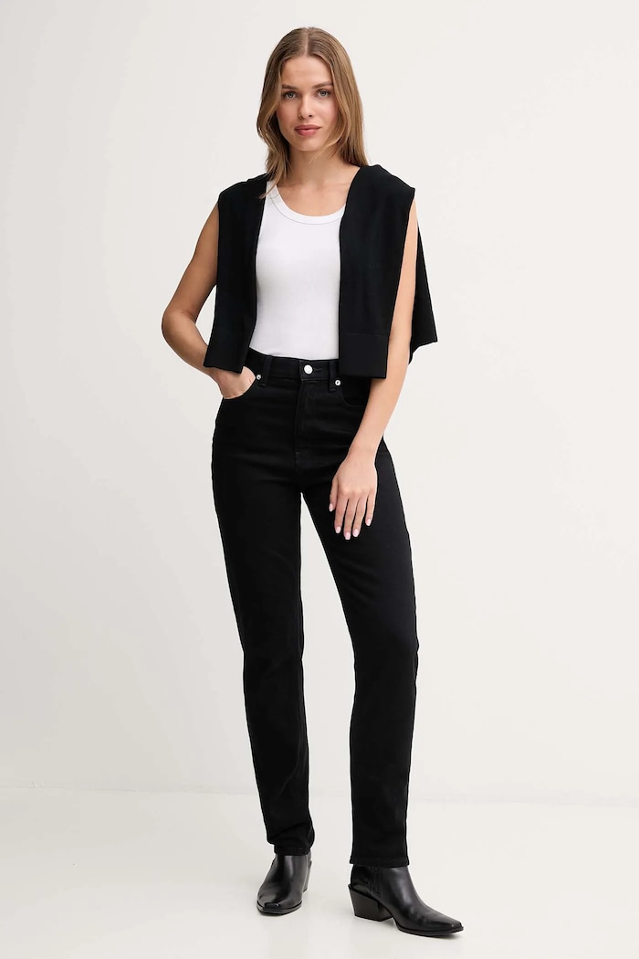 Rifle Calvin Klein Jeans LV047D843G čierna AW25