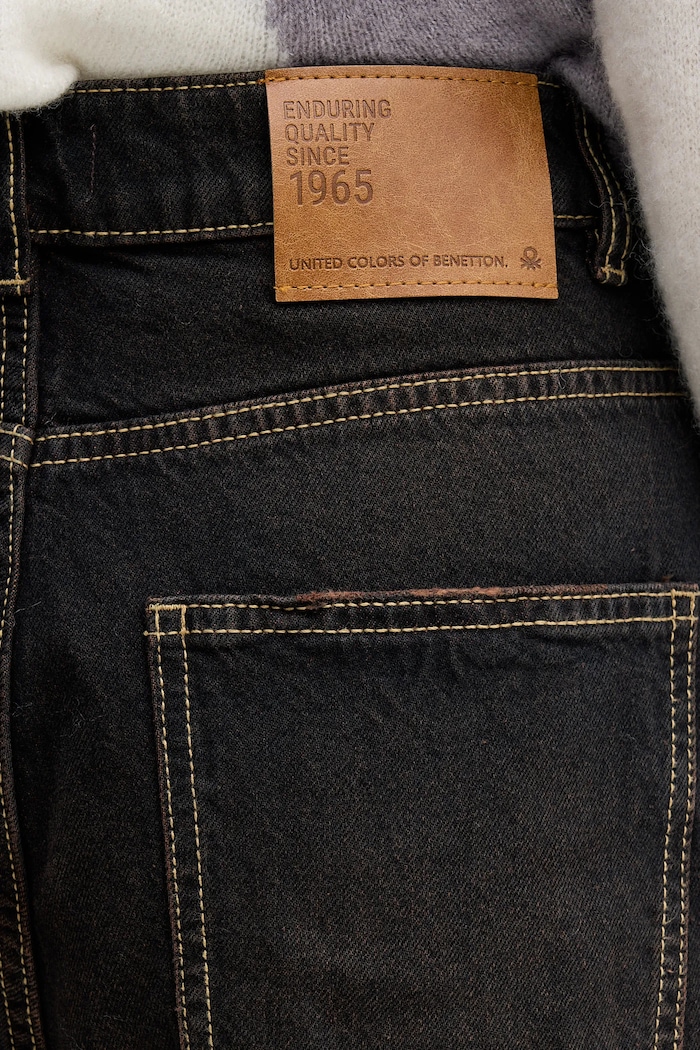 United Colors of Benetton jeans maro 43N1DF0AM
