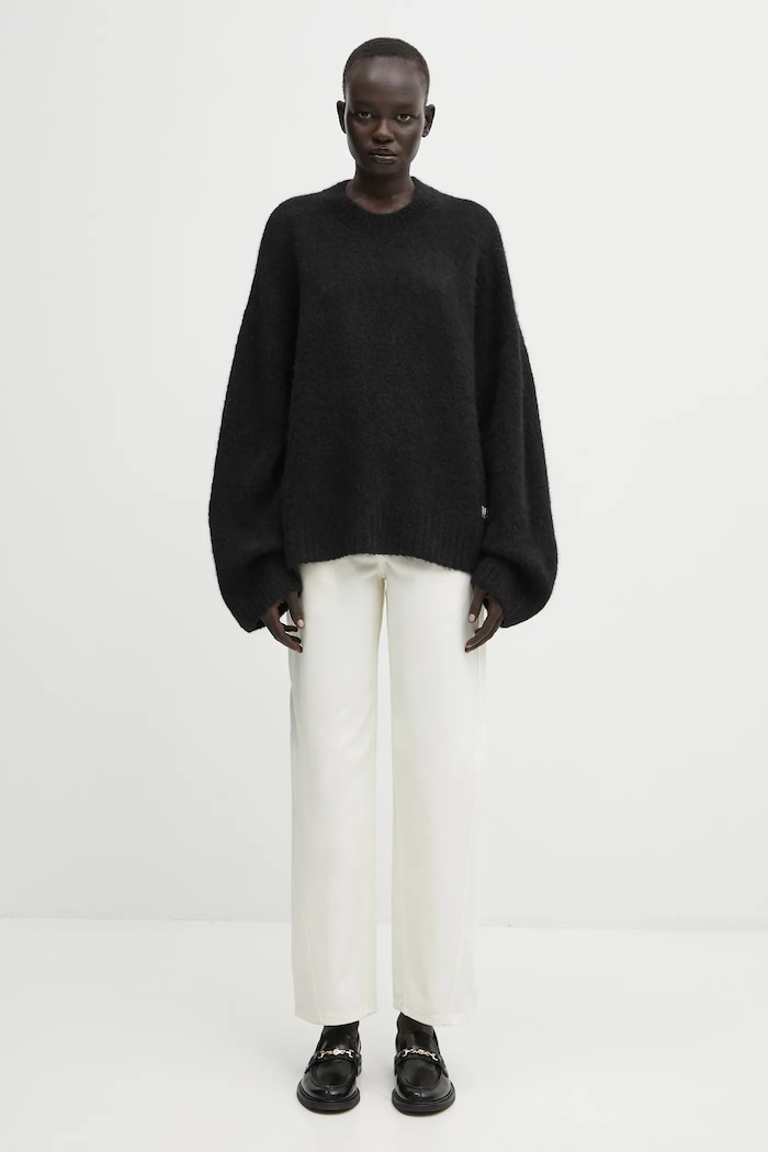 Jeans Tapered Maison Kitsuné bej PW01104WD4015
