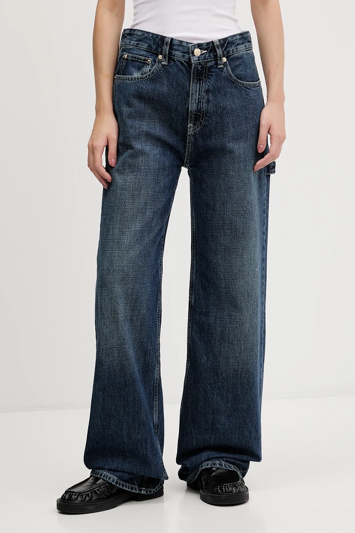 Rifle Tommy Jeans Planet friendly tmavomodrá DN0DN00095
