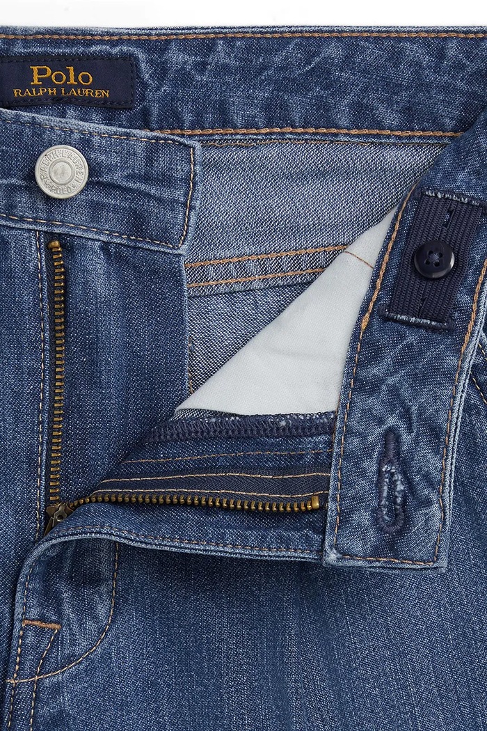 Lány Polo Ralph Lauren farmer 313970734001 kék