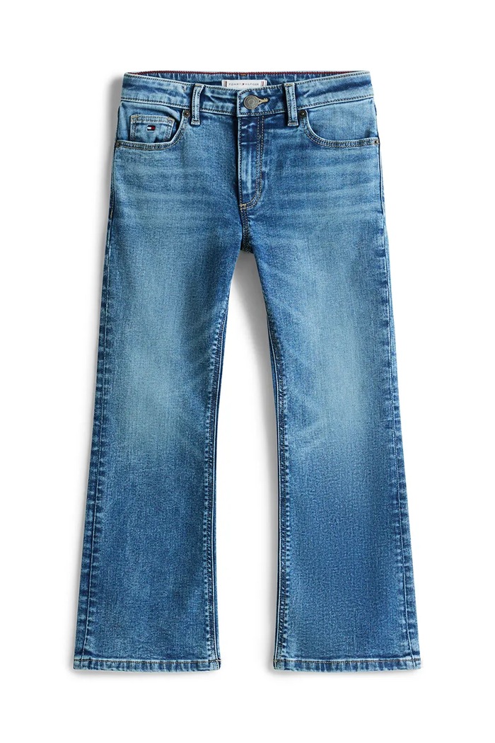 Džíny Tommy Hilfiger FLARE KG0KG08643.9BYA modrá AW25