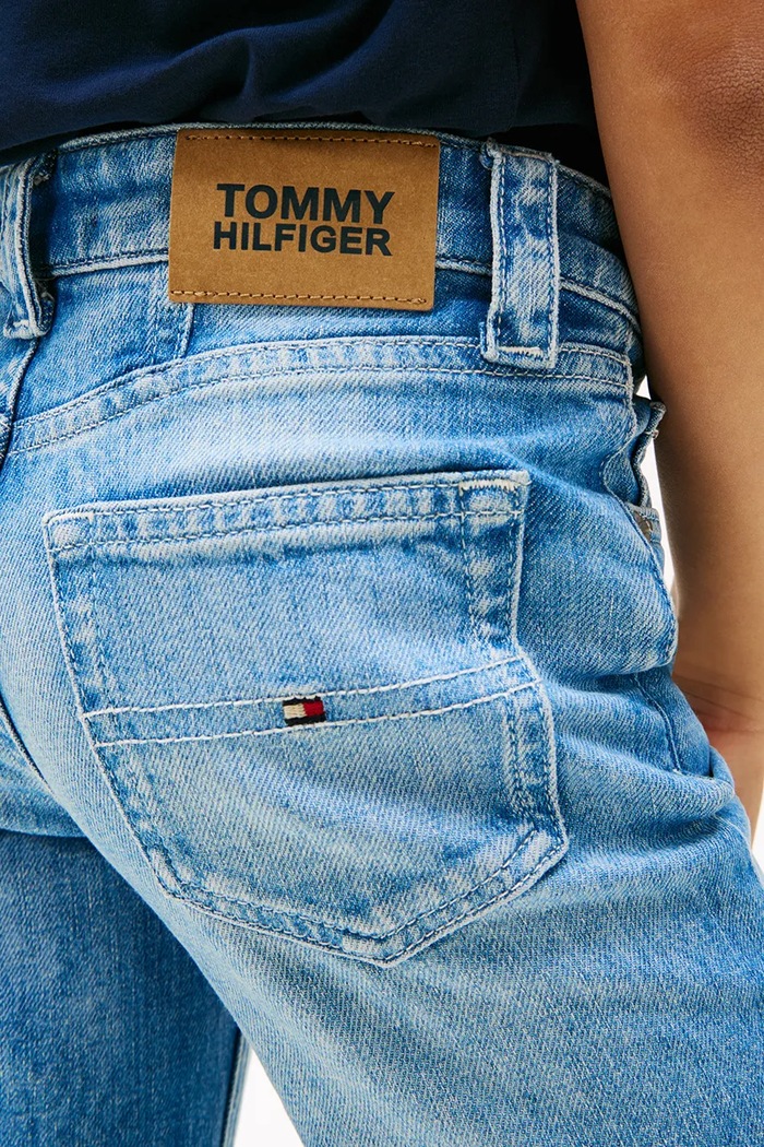 Džíny Tommy Hilfiger GIRLFRIEND KG0KG08741.9BYA modrá