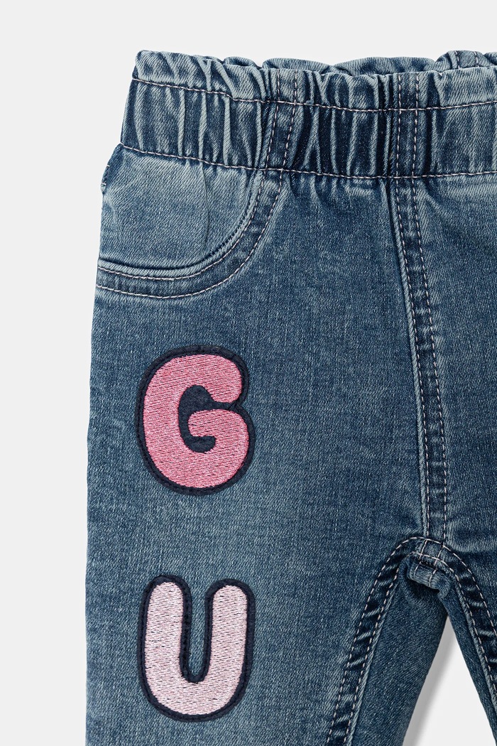 Момиче Бебешки дънки Guess A5YA00.D4CA0.9BYA син