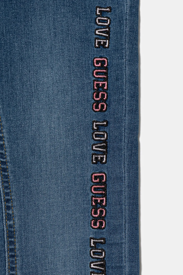 Dziewczynka Guess jeansy dziecięce K5YA01.D4CA0.9BYA niebieski