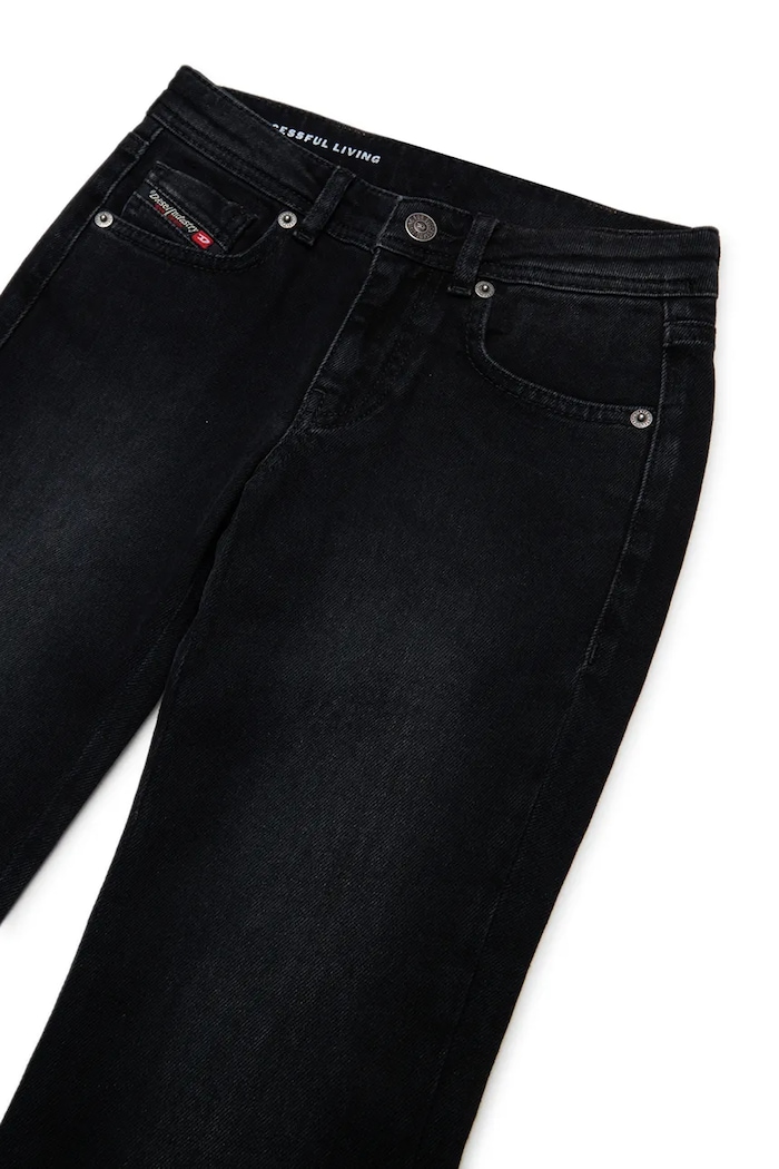 Lány Diesel gyerek farmer D-PRILLA-J TROUSERS J02508 fekete