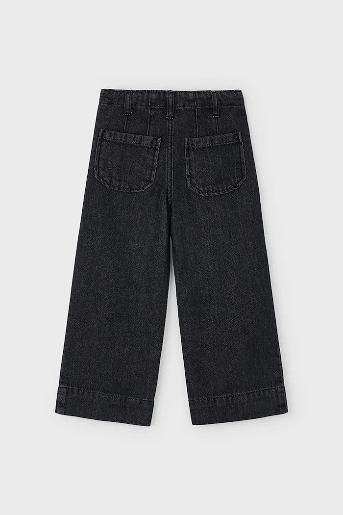 Mayoral gyerek farmer wide leg 4578.6H.Mini.9BYA fekete AW25