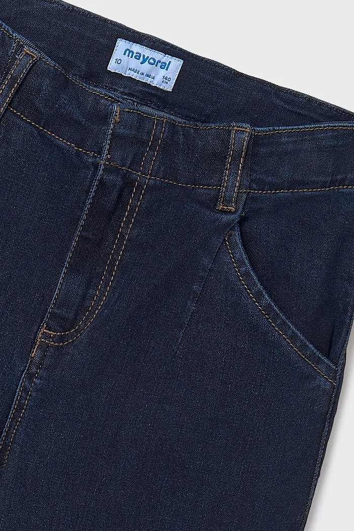 Fete Mayoral jeans copii 7573.8B.Junior.9BYA bleumarin