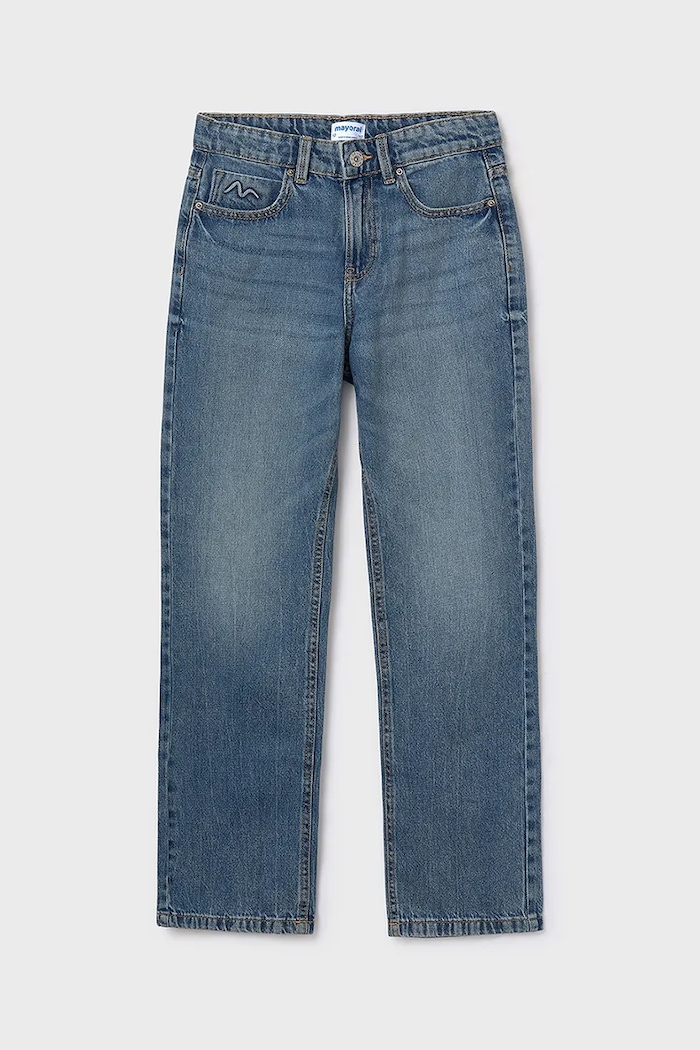 Mayoral jeans copii relax 7574.8C.Junior.9BYA albastru AW25