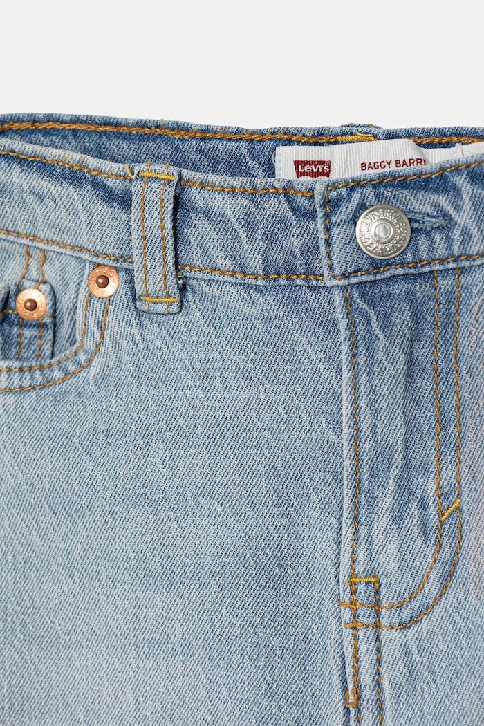 Κοριτσίστικα Παιδικά τζιν Levi's BAGGY BARREL 3EN387 μπλε