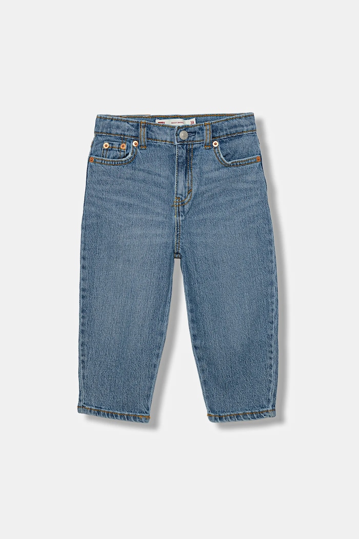 Levi's Blugi barrel pentru copii BAGGY BARREL albastru 3EN387