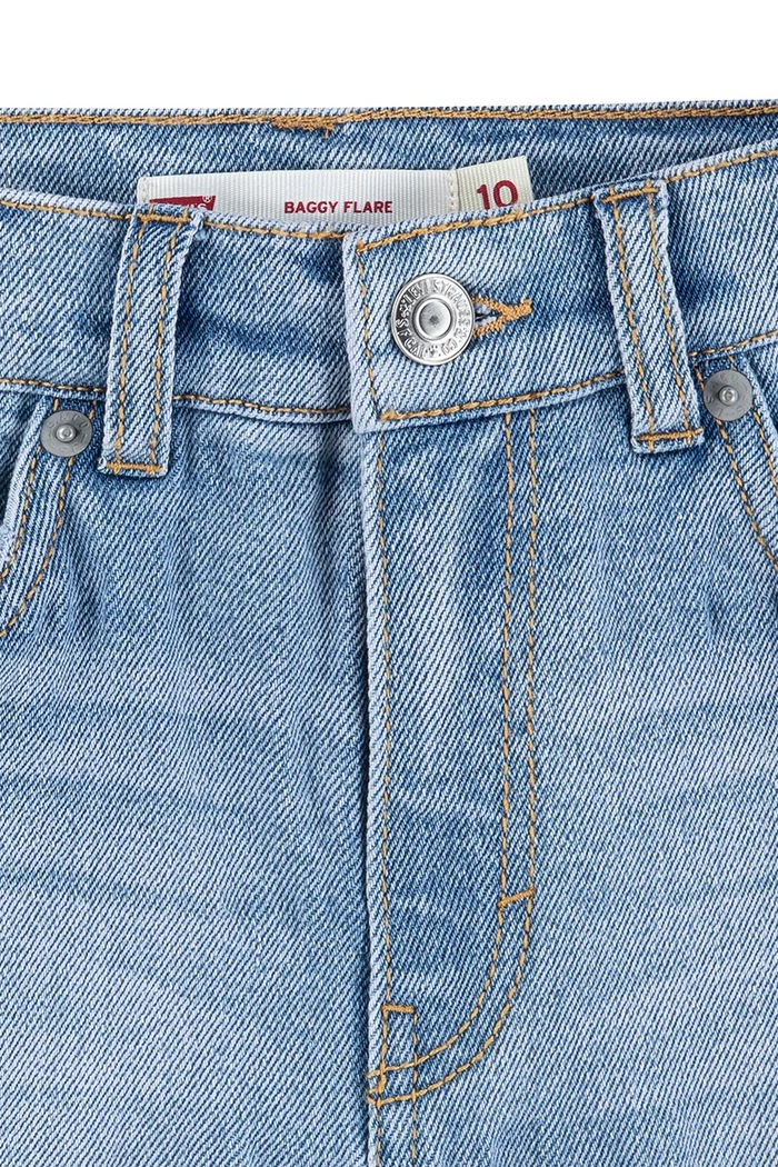 Levi's rifle flare detské BAGGY FLARE modrá 4EN382