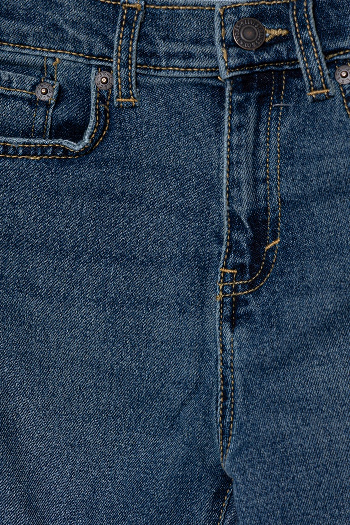 Dievča Levi's rifle flare detské BAGGY FLARE 4EN382 modrá