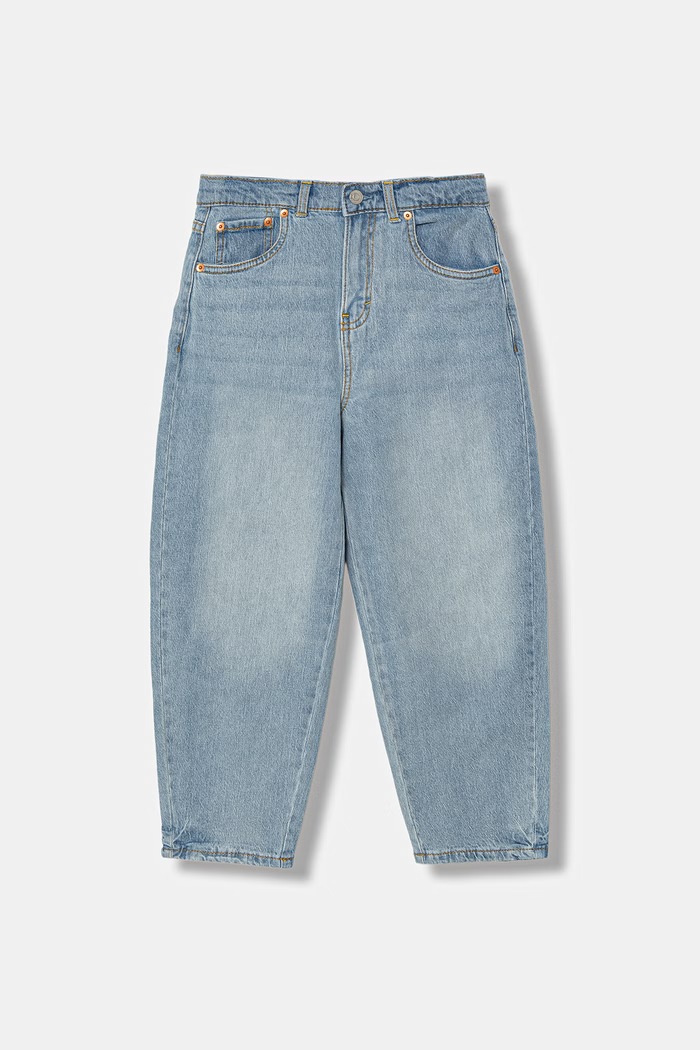 Levi's jeans copii BAGGY BARREL 4EN387 albastru SS26