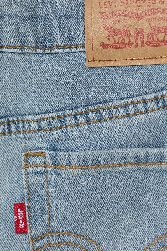 Levi's jeans copii BAGGY BARREL albastru 4EN387