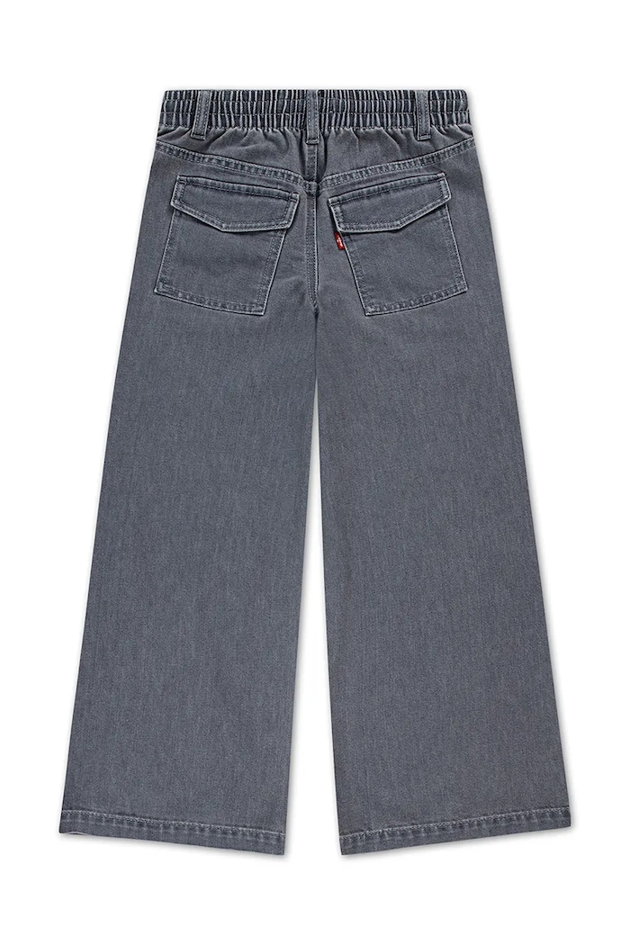 Παιδικά τζιν Levi's PULL-ON '94 BAGGY WIDE LEG 4EN389 γκρί AW25