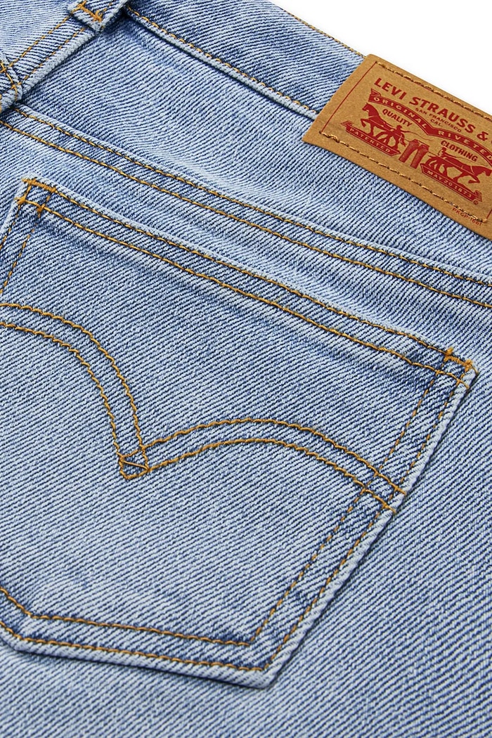 Κοριτσίστικα Παιδικά τζιν Levi's HIGH RISE BAGGY 4EP025 μπλε