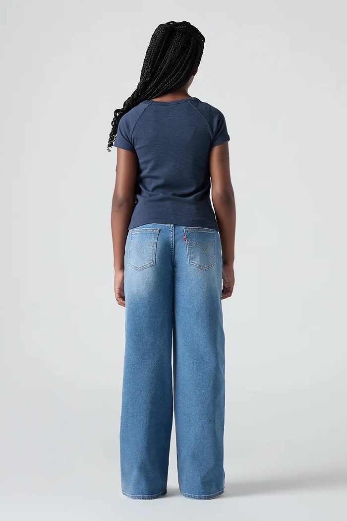 Detské rifle Levi's HIGH RISE BAGGY 4EP025