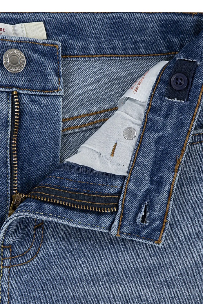 Detské rifle Levi's HIGH RISE BAGGY modrá 4EP025