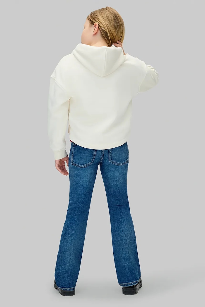 Detské rifle Calvin Klein Jeans MR FLARE IG0IG02997.9BYA modrá
