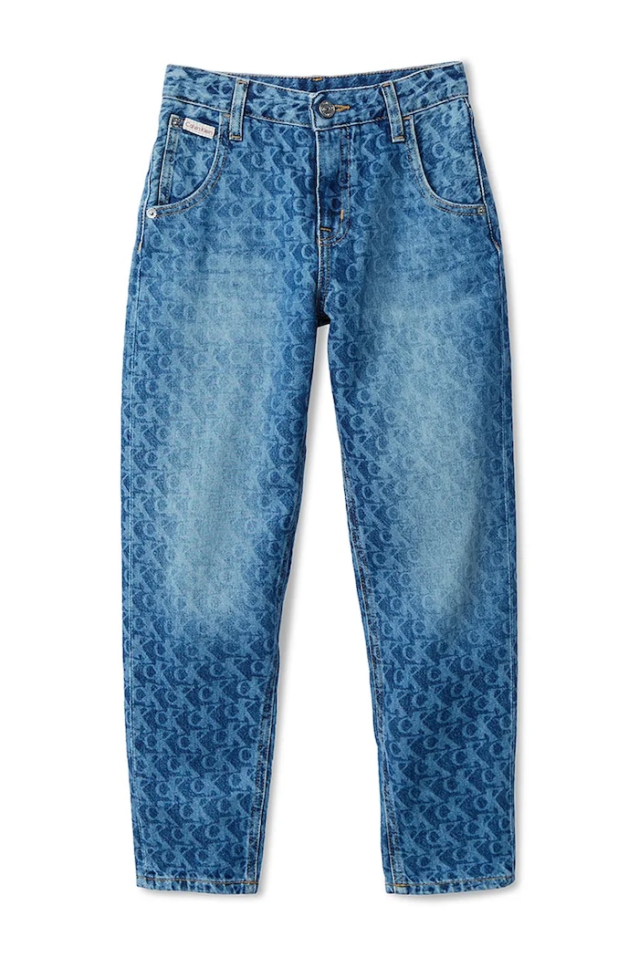 Calvin Klein Jeans jeans copii BARREL IG0IG02999.9BYA albastru AW25