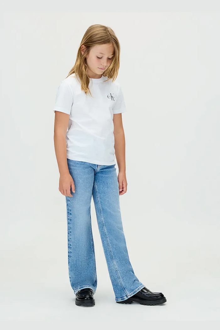 Detské rifle Calvin Klein Jeans HR WIDE modrá IG0IG03000.9BYA