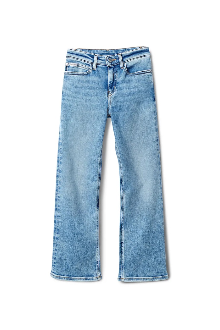 Detské rifle Calvin Klein Jeans HR WIDE IG0IG03000.9BYA modrá AW25