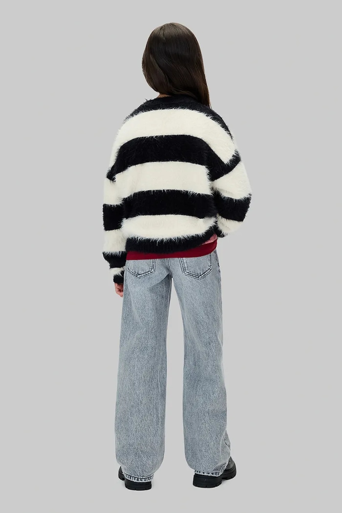 Detské rifle Calvin Klein Jeans HR WIDE IG0IG03001.9BYA sivá