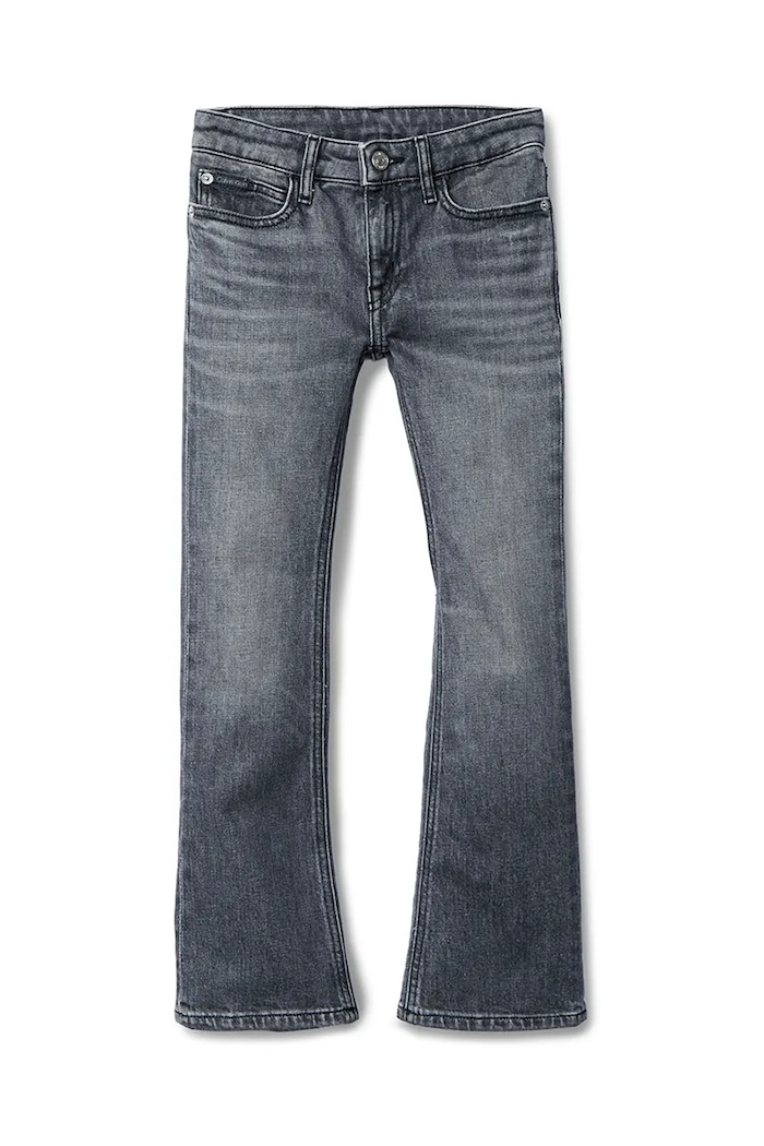 Detské rifle Calvin Klein Jeans MR FLARE IG0IG03041.9BYA sivá AW25