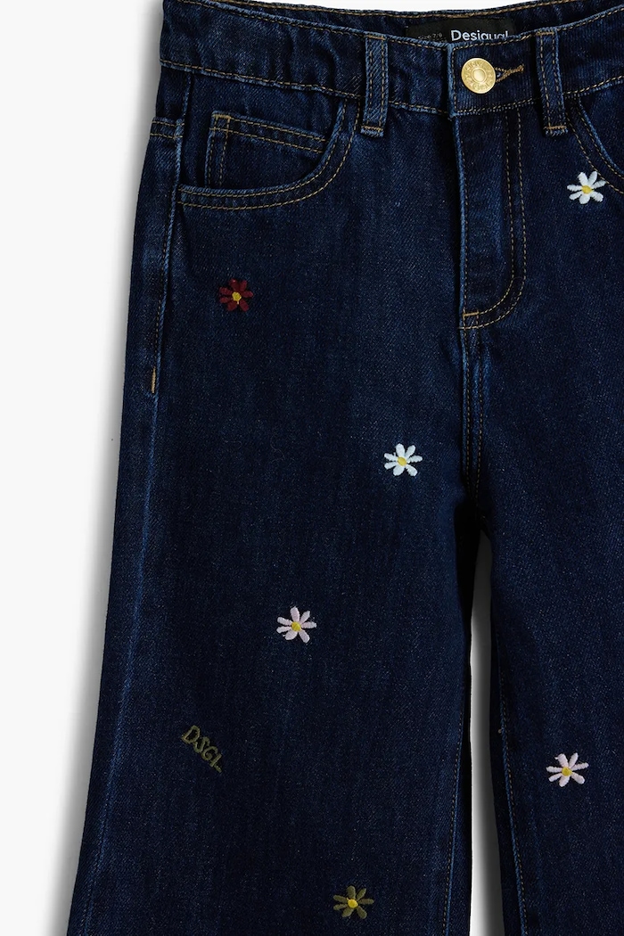 Fete Desigual jeans copii 25WGDD03 bleumarin