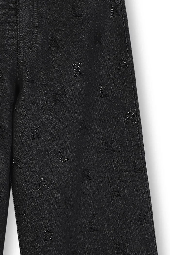 Fete Karl Lagerfeld jeans copii Z30595.156.162 negru