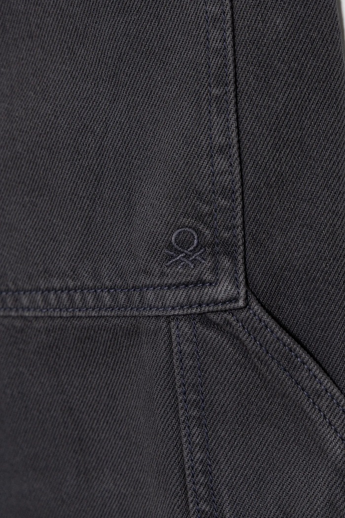 Dziewczynka United Colors of Benetton szorty jeansowe dziecięce 481SCF04Z.G.seasonal szary