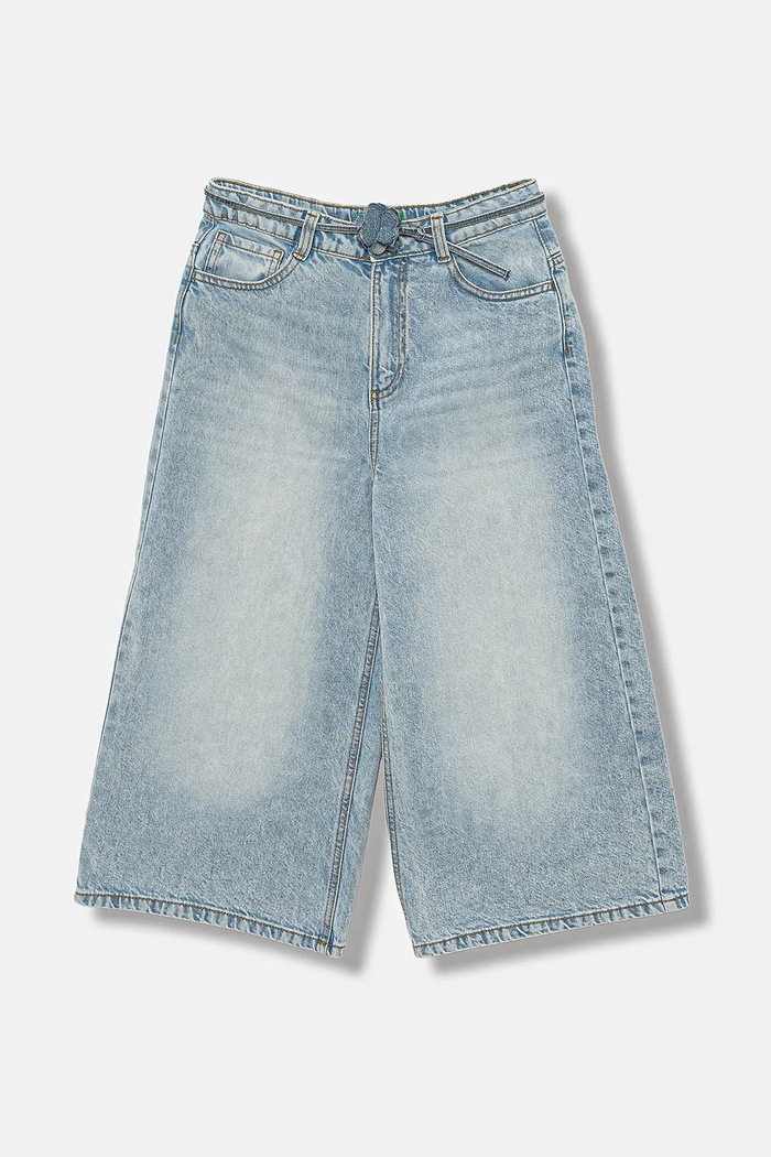 United Colors of Benetton jeans copii reglabil albastru 4R76CF04U.G.seasonal