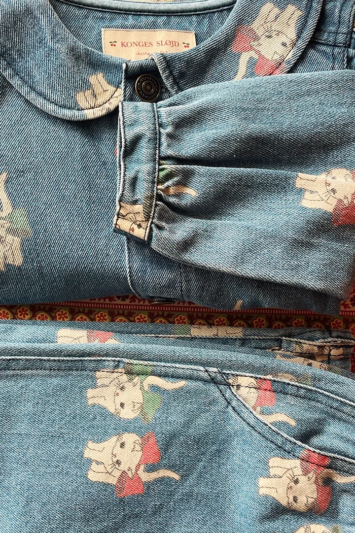 Detské rifle Konges Sløjd MAGOT SLIT PANTS GOTS KS105173.9BYA