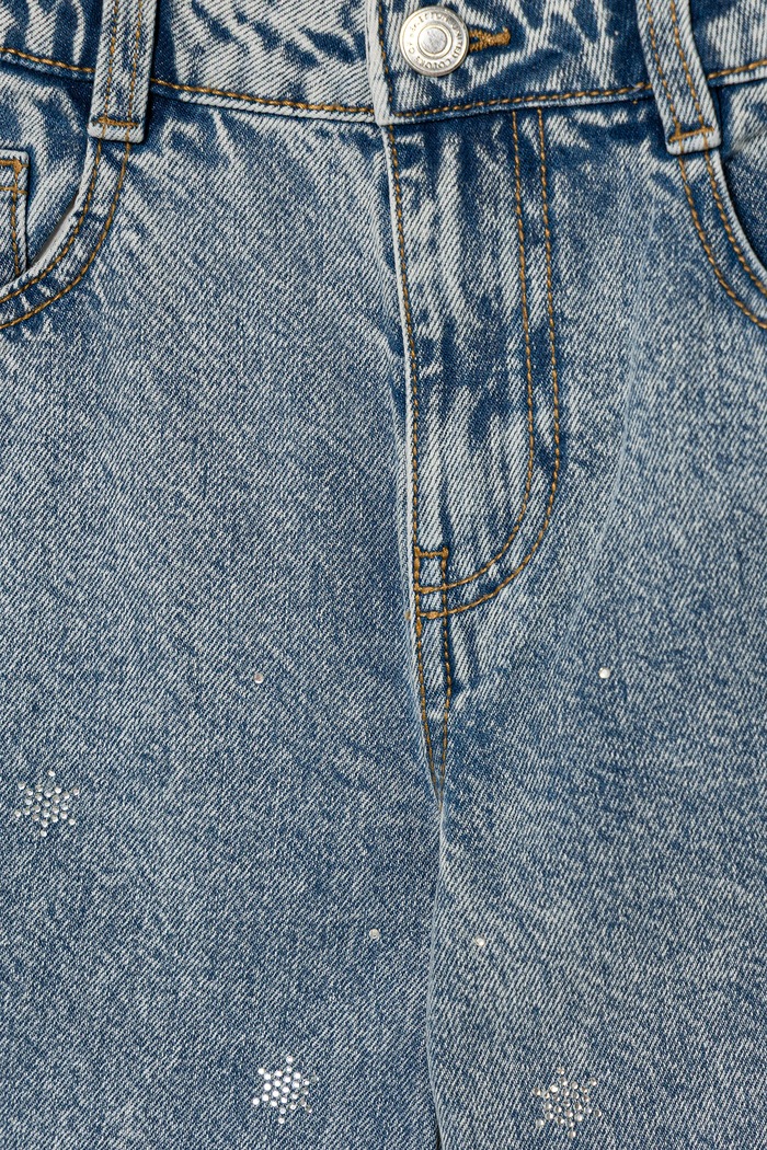 Lány United Colors of Benetton gyerek farmer 4R76CE04M.G.Seasonal kék