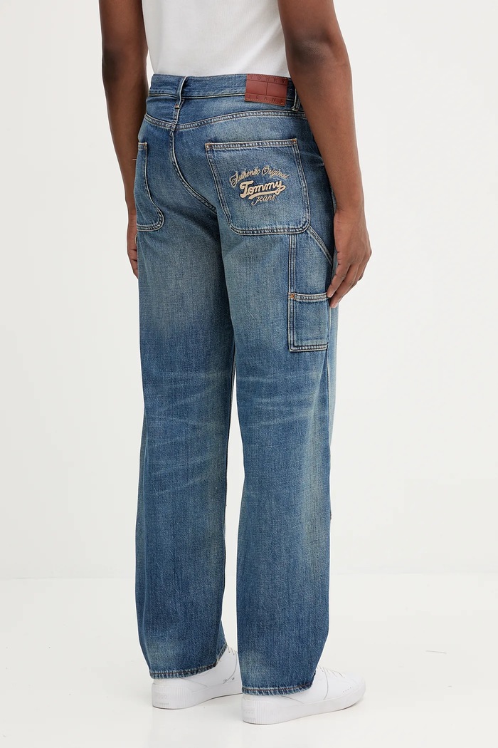 Ρούχα Τζιν παντελόνι Tommy Jeans DM0DM21203 μπλε