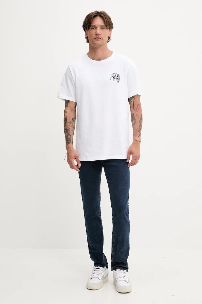 Tommy Jeans jeansy DM0DM21213 granatowy AW25