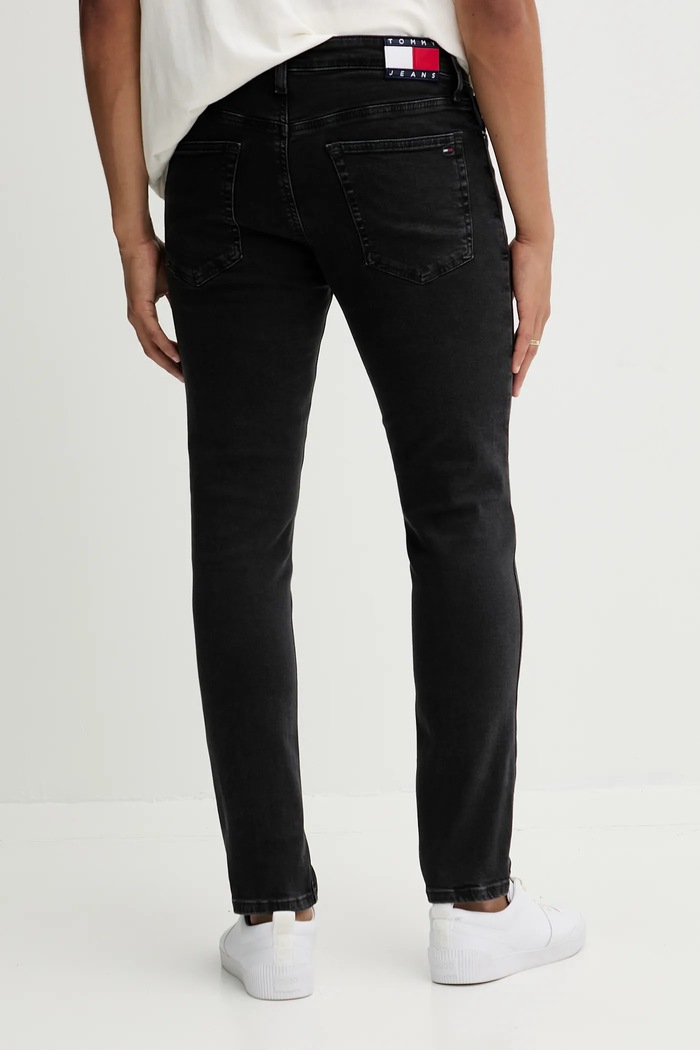 Îmbrăcăminte Tommy Jeans Jeans DM0DM21232 negru
