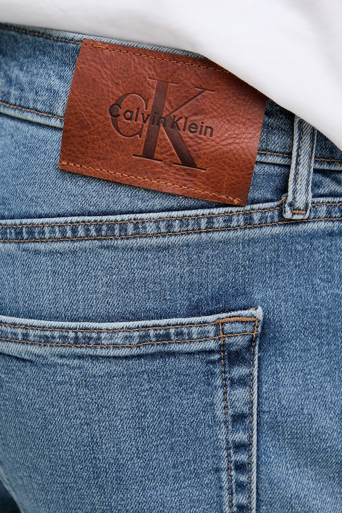 Rifle Calvin Klein Jeans modrá LV04LB780G