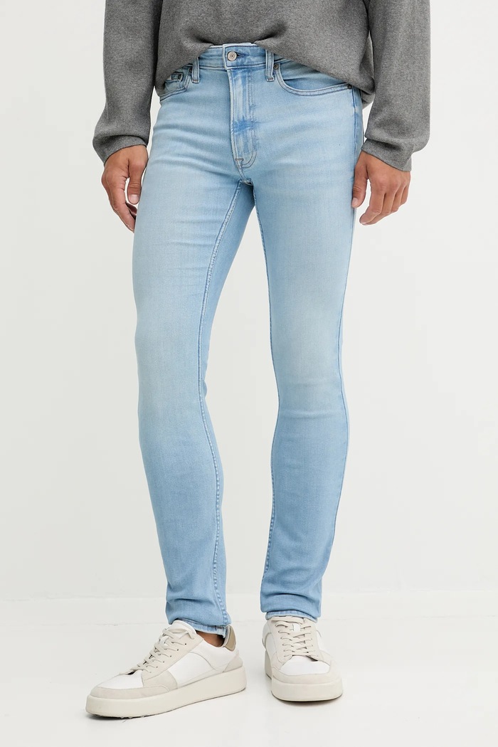 Calvin Klein Jeans jeansy niebieski LV04RB721G